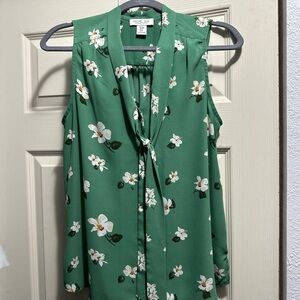 Rachel Zoe Green Spring Blouse